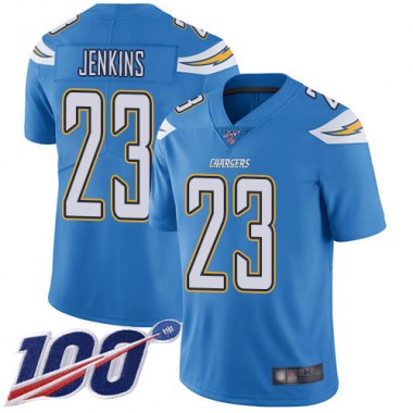 Los Angeles Chargers NFL Football Rayshawn Jenkins Electric Blue Jersey Youth Limited  #23 Alternate 100th Season Vapor Untouchable->youth nfl jersey->Youth Jersey